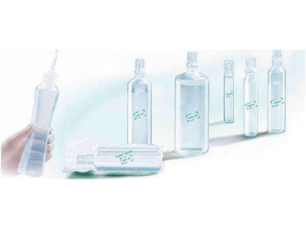 Płyny do przepłukiwania ran, opatrunków, cewników B.Braun Ecolav / Ecotainer