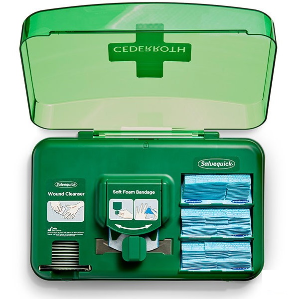Podajniki do materiałów opatrunkowych Cederroth Wound Care Dispenser Blue