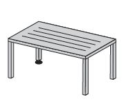 Podesty szpitalne - medyczne (stopnie do badań) TRIBO SK 8302