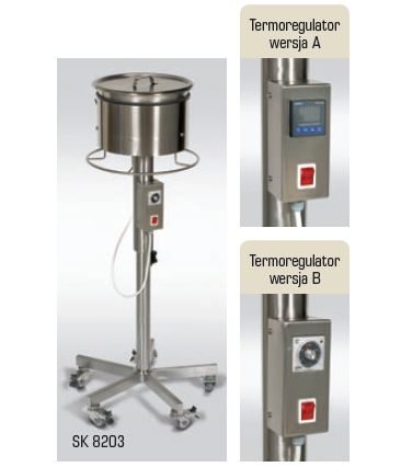 Podgrzewacze przepływowe płynów infuzyjnych TRIBO SK 8203H