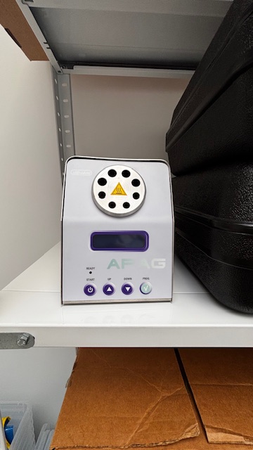 Podgrzewacze strzykawek w kontrolowanej temperaturze APAG CGF APAG używane