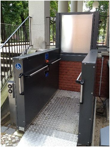 Podnośniki platformowe (windy dla niepełnosprawnych) Producent - Niemcy H-ES MB1300