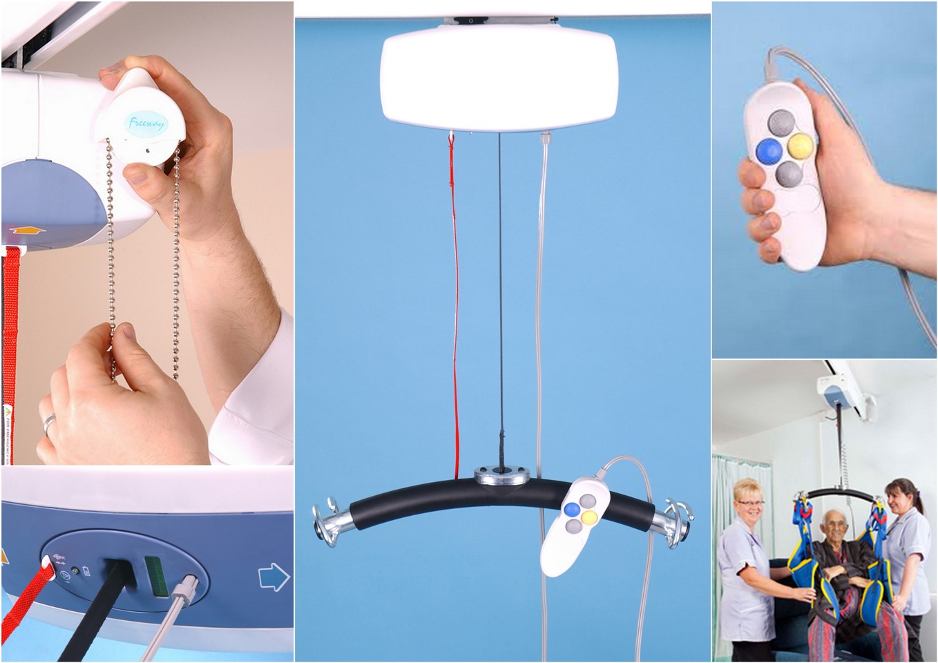 Podnośniki sufitowe Prism Medical UK Freeway TRANSACTIVE XTRA