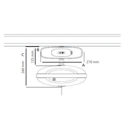 Podnośniki sufitowe Winncare Luna IPx4