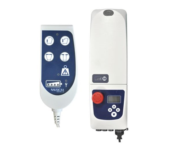 Podnośniki transportowo - kąpielowe jezdne Nausicaa Medical Flyre Plus