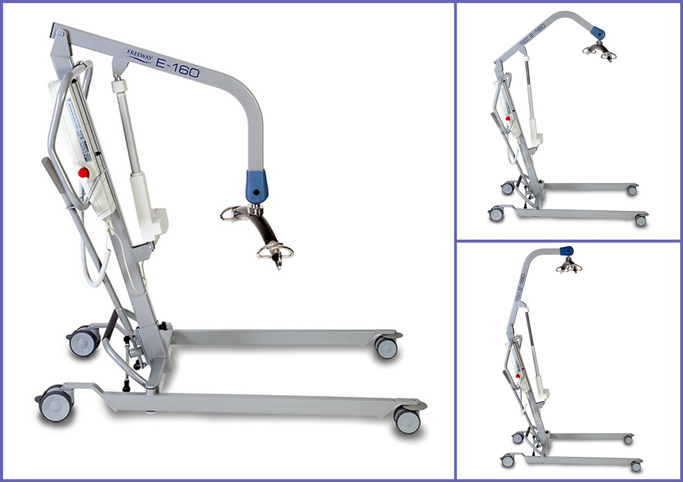 Podnośniki transportowo - kąpielowe jezdne Prism Medical UK Freeway E-SERIA