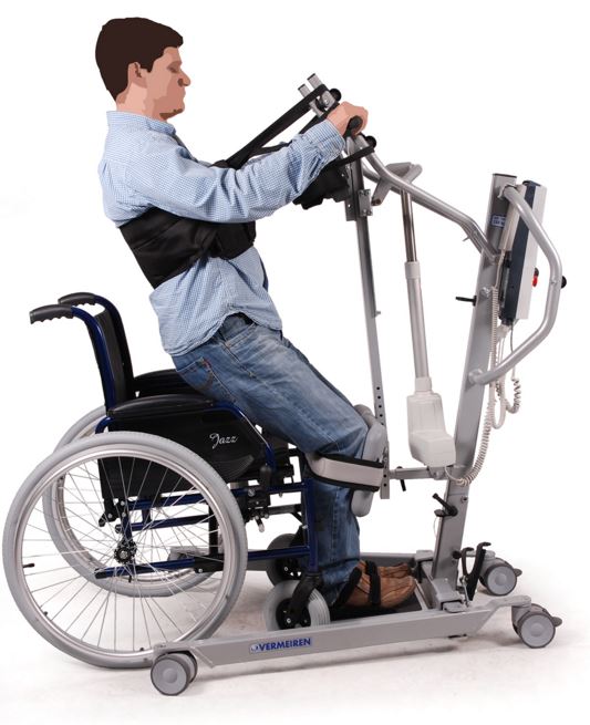 Podnośniki transportowo - kąpielowe jezdne Vermeiren Albatros