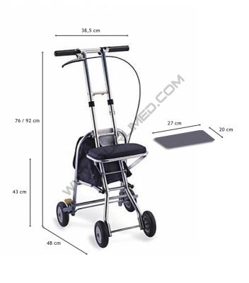 Podpórki 4-kołowe MEDICAL TECHNOLOGY 183-9145L