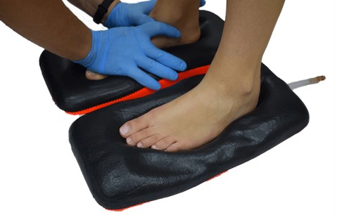 Poduszki do wykonywania wycisków/odbicia stóp Koordynacja Foot 3D Foam