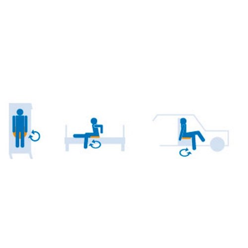 Poduszki obrotowe transferowe Medicare System TMT6555