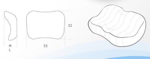 Poduszki ortopedyczne Dr Sapporo Flex Plus