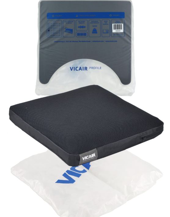 Poduszki z tworzywa - przeciwodleżynowe do wózków inwalidzkich Vermeiren Liberty Profile