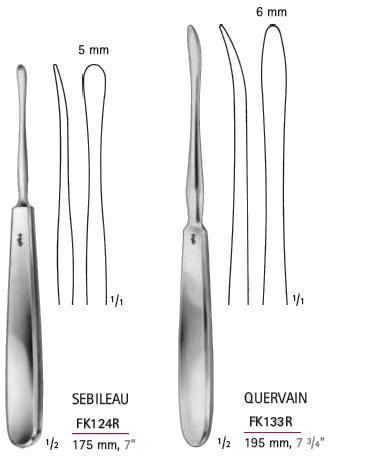 Podważki kostne B.Braun Podnośniki i podważki kostne
