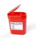 Pojemniki na odpady medyczne B/D na zużyte igły