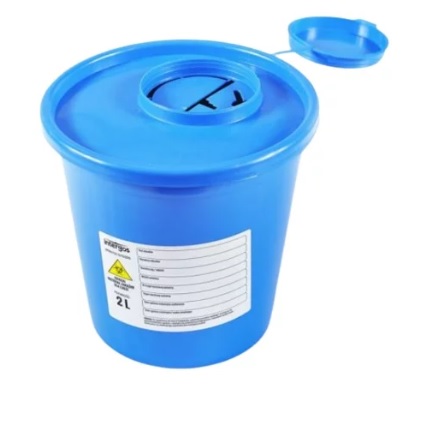 Pojemniki na odpady medyczne Intergos 03215 / 03216 / 03241 / 03133