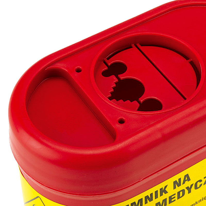Pojemniki na odpady medyczne PLASPOL pojemniki