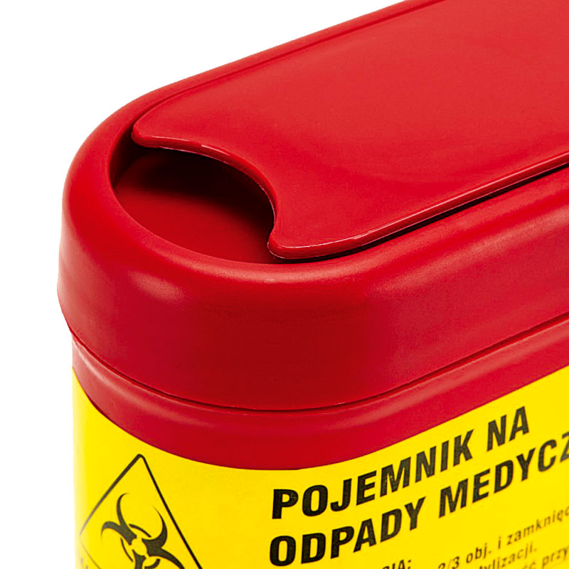 Pojemniki na odpady medyczne PLASPOL pojemniki