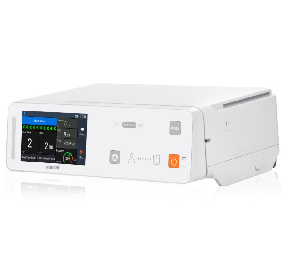 Pompy infuzyjne objętościowe BLT Biolight BioFusion S500