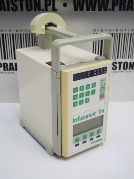 Pompy infuzyjne objętościowe używane BRAUN Pompa infuzyjna (wolumetryczna) B BRAUN INFUSOMAT FM