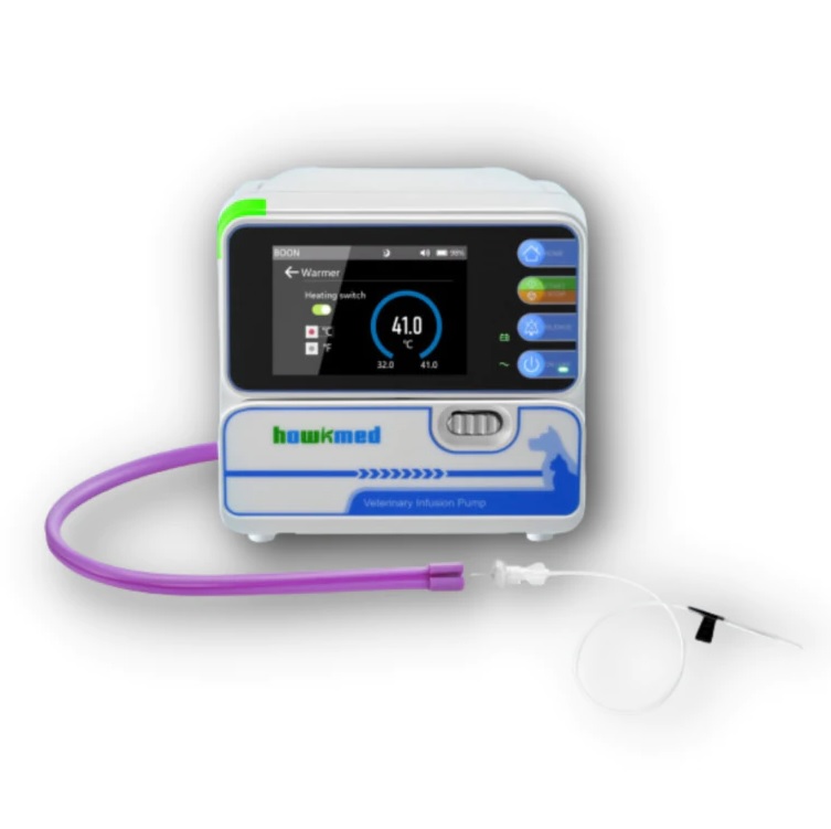 Pompy infuzyjne objętościowe weterynaryjne Hawkmed HKT100 VET