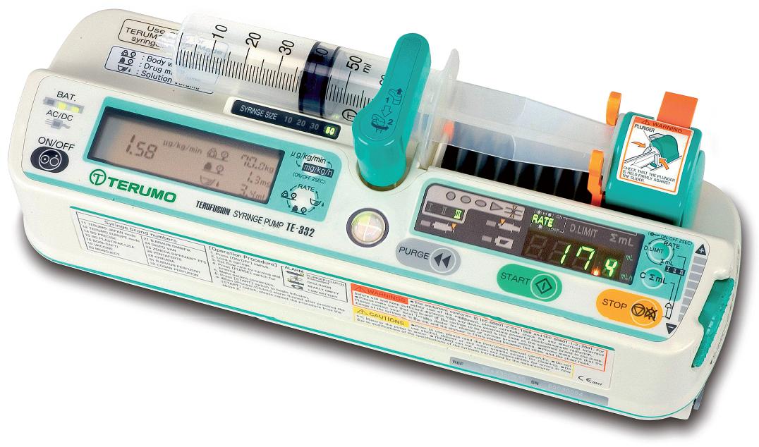 Pompy infuzyjne strzykawkowe TERUMO TE-332