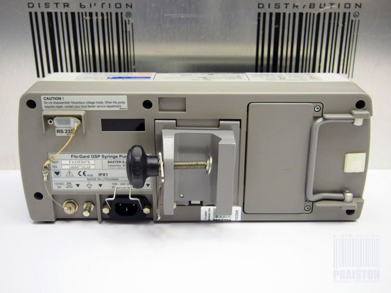 Pompy infuzyjne strzykawkowe używane Baxter BAXTER FLO-GARD GSP - Praiston rekondycjonowany
