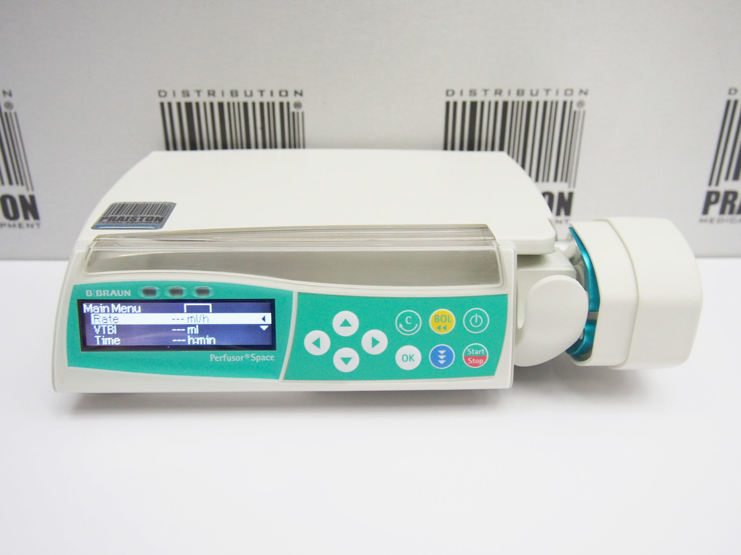 Pompy infuzyjne strzykawkowe używane B.Braun PERFUSOR SPACE - Praiston rekondycjonowany