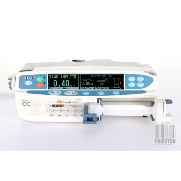 Pompy infuzyjne strzykawkowe używane B/D Alaris CC - Praiston rekondycjonowane