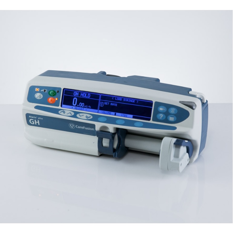 Pompy infuzyjne strzykawkowe używane B/D Alaris PK/ GH Guardrails Plus - Arestomed rekondycjonowany