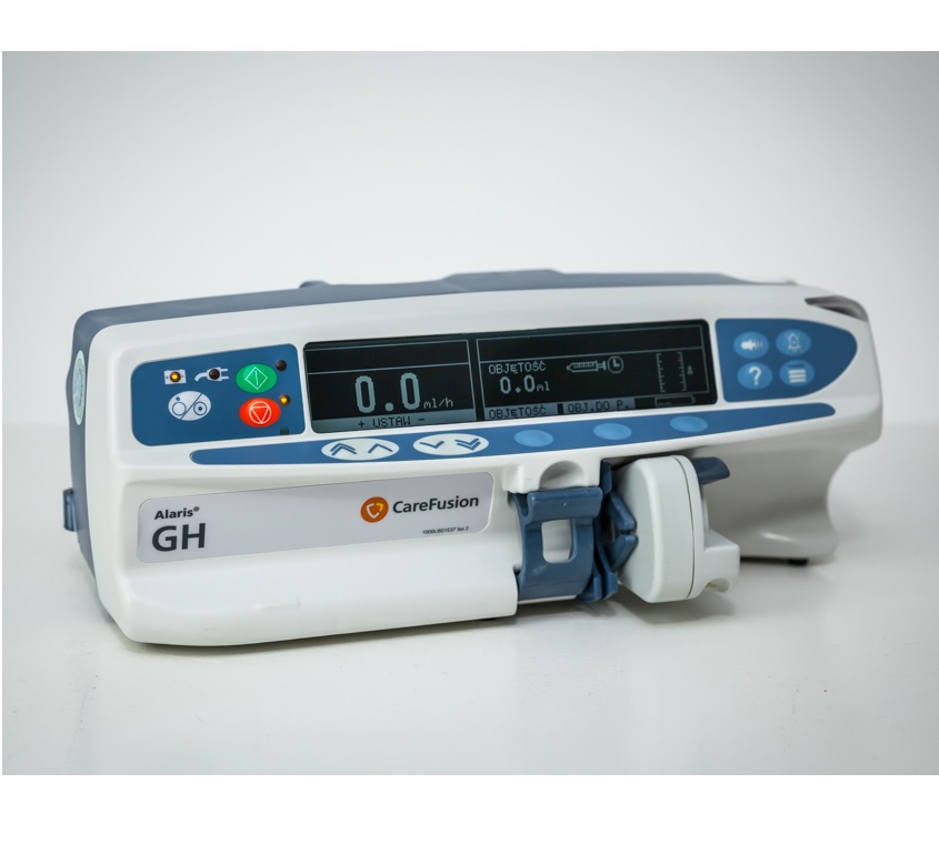 Pompy infuzyjne strzykawkowe używane B/D Alaris PK/ GH Guardrails Plus - Arestomed rekondycjonowany