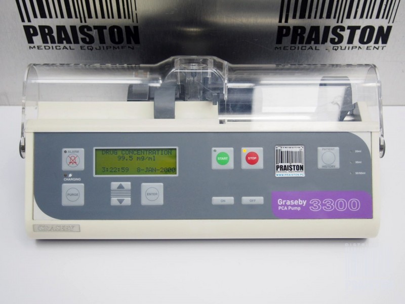 Pompy infuzyjne strzykawkowe używane B/D GRASEBY 3300 PCA - Praiston rekondycjonowany