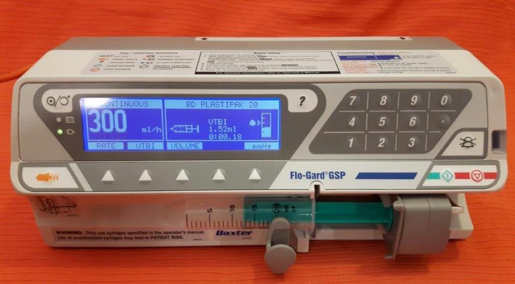 Pompy infuzyjne strzykawkowe używane B/D MultiMed używane
