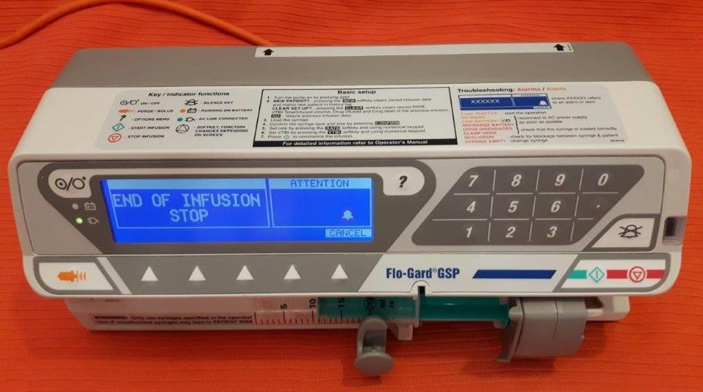 Pompy infuzyjne strzykawkowe używane B/D MultiMed używane