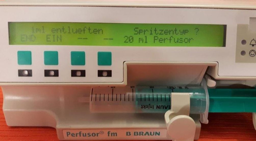 Pompy infuzyjne strzykawkowe używane B/D MultiMed używane