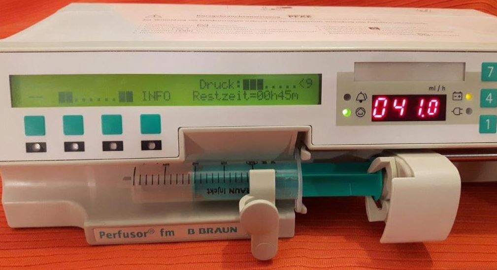 Pompy infuzyjne strzykawkowe używane B/D MultiMed używane