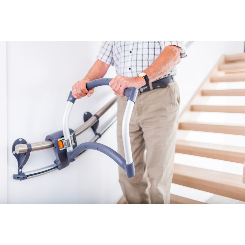Poręcze do wchodzenia po schodach dla niepełnosprawnych TOPRO Step AssiStep
