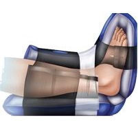 Pozycjonery i podkładki przeciwodleżynowe SAGE Prevalon Heel Protector