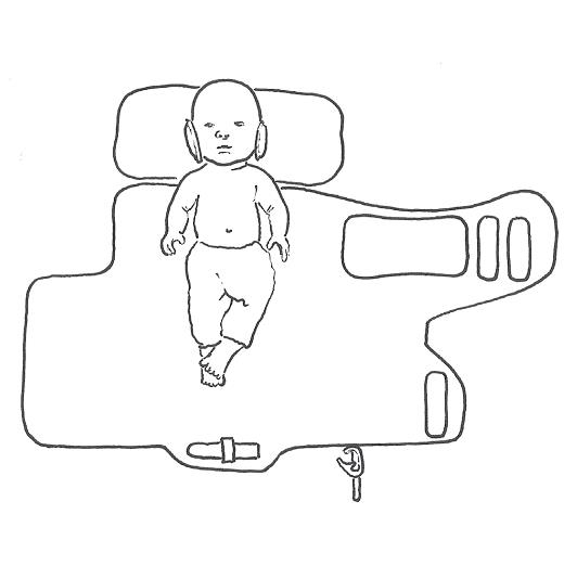 Pozycjonery pacjenta do rezonansu magnetycznego Pearltec AG BABYFIX COCOON