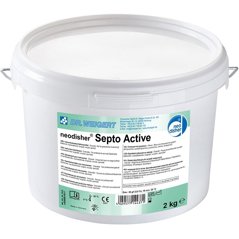 Preparaty do czyszczenia / dezynfekcji endoskopów Dr. Weigert Neodisher Septo Active