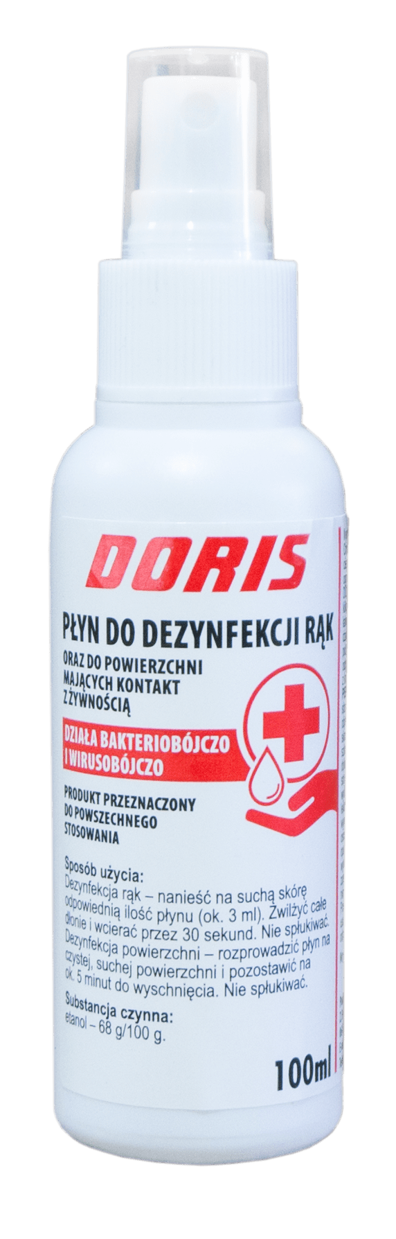 Preparaty do dezynfekcji rąk i skóry Doris Płyn Doris