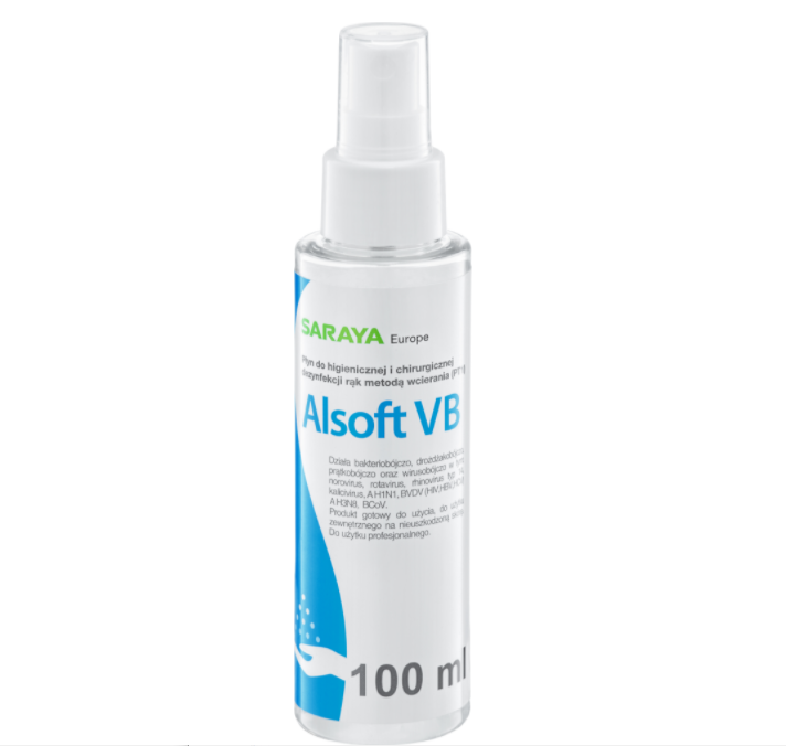 Preparaty do dezynfekcji rąk i skóry SARAYA Alsoft VB