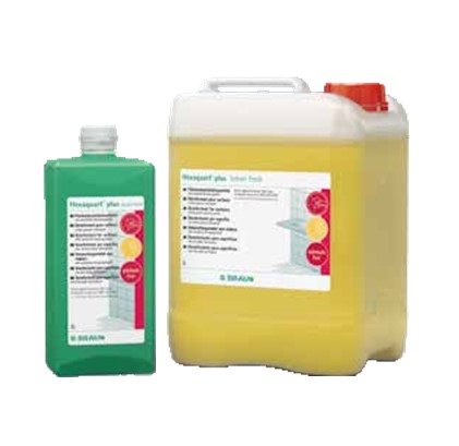 Preparaty do manualnej dezynfekcji narzędzi i wyrobów medycznych B.Braun Hexaquart plus  / Hexaquart plus lemon fresh