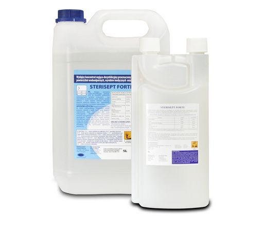 Preparaty do manualnej dezynfekcji narzędzi i wyrobów medycznych Chemi-Pharm Sterisept Forte