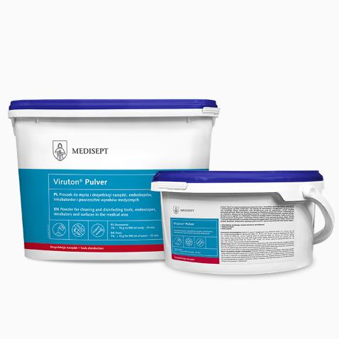Preparaty do manualnej dezynfekcji narzędzi i wyrobów medycznych MEDISEPT Viruton Pulver