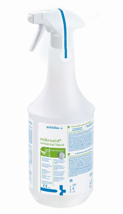 Preparaty do manualnej dezynfekcji narzędzi i wyrobów medycznych Schulke Mikrozid universal liquid/chusteczki