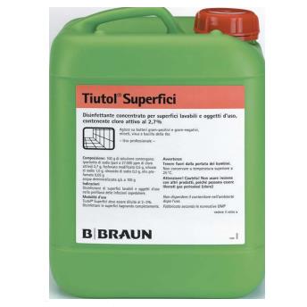 Preparaty do manualnej dezynfekcji powierzchni B.Braun TIUTOL Superfici