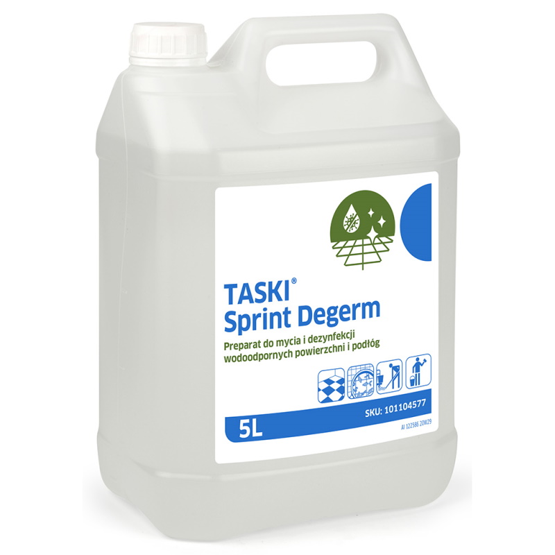 Preparaty do manualnej dezynfekcji powierzchni Diversey Taski Sprint Degerm
