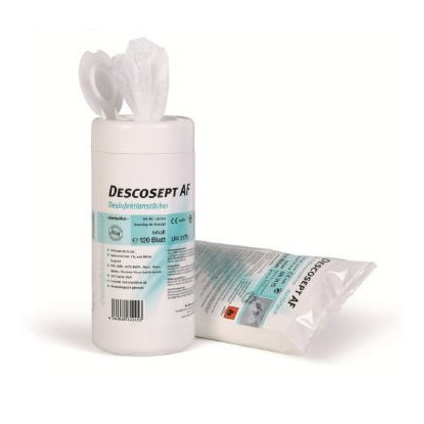 Preparaty do manualnej dezynfekcji powierzchni Dr Schumacher DESCOSEPT AF WIPES