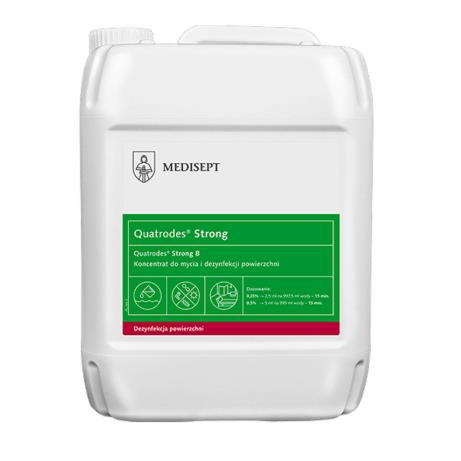Preparaty do manualnej dezynfekcji powierzchni Medi-Line Quatrodes Strong