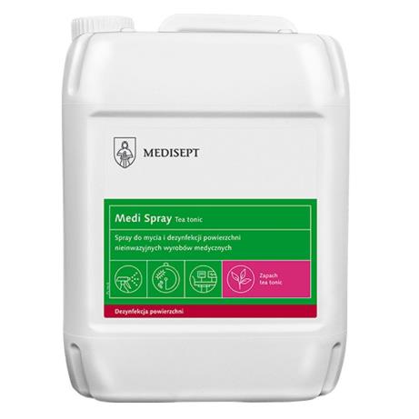 Preparaty do manualnej dezynfekcji powierzchni MEDISEPT Medi Spray Tea tonic